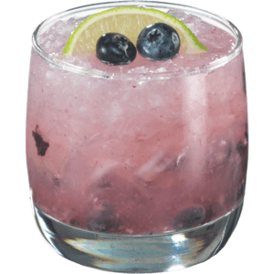 Blueberry Caipirinha